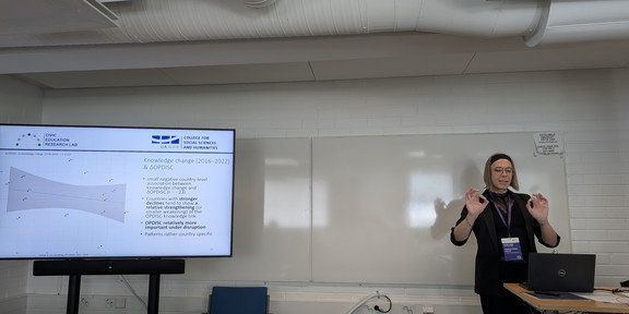Danique Deimel presented at the European Conference on Educational Research (ECER) 2026 in Tampere, Finland.